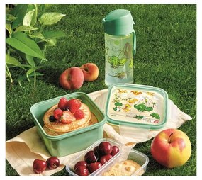 Зелена тританова детска бутилка 500 ml Dinosaur – Snips