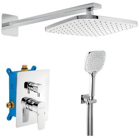 Novaservis - Душ к-кт със скрит кран METALIA ECO лъскав хром