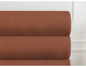 Оранжево тапицирано двойно легло с място за съхранение с решетка 180x200 cm Jagna - Bobochic Paris