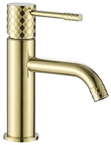 Смесител за мивка Rea Lungo Diamond Gold
