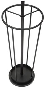 Черна метална закачалка Glam - Mauro Ferretti