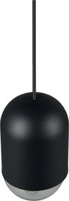 Черно метално висящо осветително тяло ø 11 cm Nara – Reality