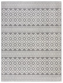Сив килим от шенил подходящ за пране 80x160 cm Jhansi – Flair Rugs