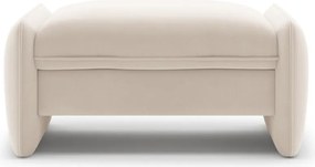 Кремава кадифена табуретка Georgia – Micadoni