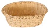 Панер водоустойчив PVC елипса натурал 21x16x7см (VH03N) (M)