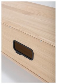 ТВ скрин от масивен дъб с 2 чекмеджета Fawn - Gazzda