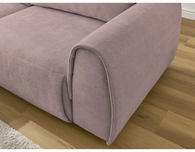 Светлорозов ъглов диван Aden – Bobochic Paris