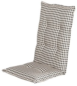 Черно-бяла градинска седалка , 123 x 50 cm Poule - Hartman