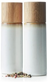 Бял керамичен комплект мелнички за сол и пипер 2 бр. Gastro Cream – Bitz