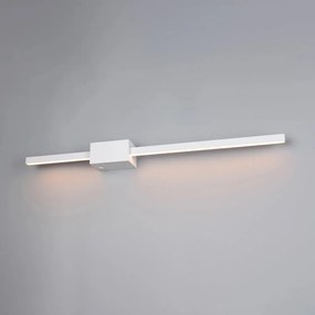 LED затъмняваща се стенна лампа в матово бял цвят Cassino – Trio