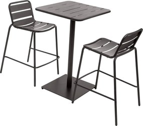 Градинска висока маса Hesperide Phuket - Графит