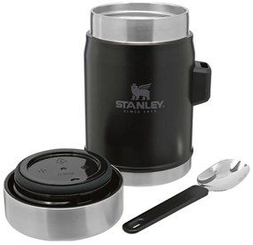 Черен термос за храна от неръждаема стомана 400 ml Legendary Classic Black – Stanley
