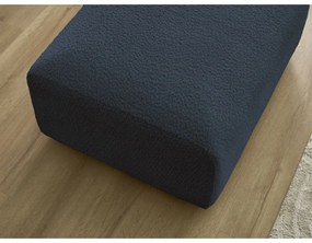 Тъмносиня табуретка от букле Tina – Bobochic Paris