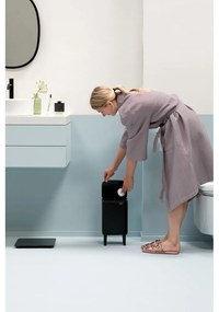 Матово черно стоманено кошче за боклук 4 l Bo Hi – Brabantia