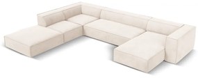 Кремав ъглов диван (ляв ъгъл) Madame - Windsor &amp; Co Sofas