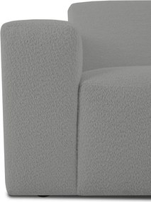 Сив ъглов диван от букле (десен ъгъл) Roxy – Scandic