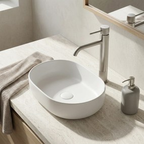 Смесител за баня Rea Lungo Stripe Brush Nickel