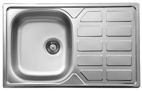 Deante ZEO_0113 - Кухненска мивка SOUL 49x78 см сатен