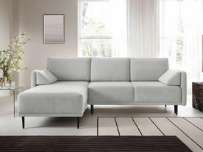 Ъглов диван Bardo-Светло сиво