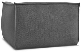 Тъмносиво кресло от прежда с примки от букле Giorgia – Bobochic Paris