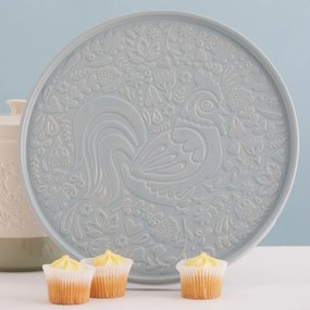 Сиво-синя керамична чиния за сервиране ø 30 cm Home to Roost – Mason Cash