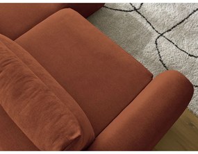 Оранжев ъглов диван Aden – Bobochic Paris