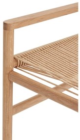 Светлокафява пейка Heritage – Hübsch