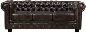 Диван Chesterfield Queen Триместен-Brown