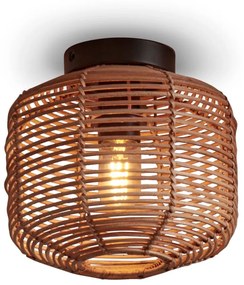 Лампа за таван с абажур от ратан в естествен цвят ø 25 cm Tanami - Good&amp;Mojo