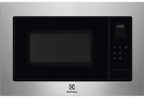 Микровълнова фурна за вграждане Electrolux EMS4253TEX, 25л, 1000 W, 8 нива, Грил, Автоматични програми, Дигитален дисплей, Сребрист/черен