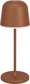 Eglo 901879 - LED димируема външна презареждаема настолна лампа MANNERA-S LED/1,8W/5V IP54 кафява