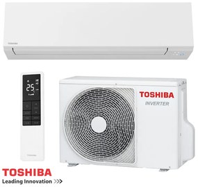 Инверторен климатик Toshiba Shorai Edge RAS-B24G3KVSG-E + RAS-24J2AVSG-E1, 24000 BTU, 43 м2, А++, Wi-Fi, R-32, Бял