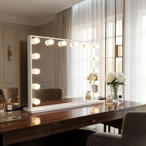 Огледало LED HOLLYWOOD White 80x60