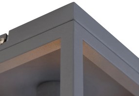 Индустриален интелигентен таванен аплик тъмно сив с Wi-Fi G95 - Cage