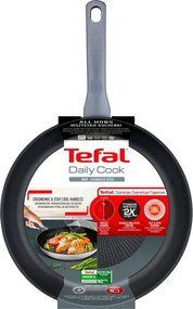 Тиган с незалепващо покритие от неръждаема стомана ø 28 cm Daily Cook G7300655 – Tefal