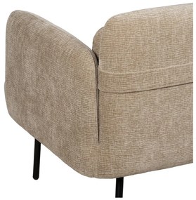 Бежов шенилов диван 127 cm Bind – Ixia