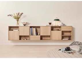 Нисък скрин от дъб 267x61 cm Mistral - Hammel Furniture