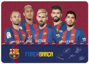 Derform - FC Barcelona Подложка за бюро ламинирана