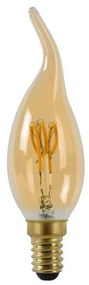 LED крушка AMBER E14/3W/230V - Lucide 49036/03/62