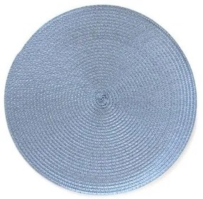 Horecano - Подложка за хранене кръгла ф38см светло синя PVC CN-(0193669)