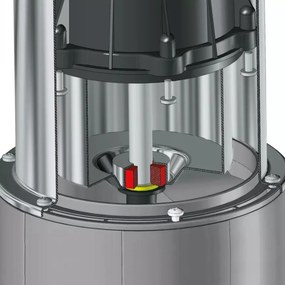 Електрическа потопяема хидрофорна помпа Einhell GE-DW 1155 N-A, 1100 W, 55 м, 6000 л/ч (4170937)