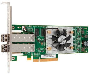 Карта Qlogic 16Gb Dual Port FC HBA, PCIe Gen3 x4, LC multi-mode optic
