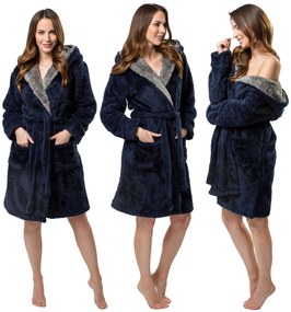 Халат Jordan Navy-Grey M