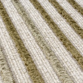 Зелен килим от шенил подходящ за пране 200x320 cm Elton – Flair Rugs
