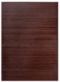 Тъмнокафяв бамбуков килим 180x250 cm - Casa Selección