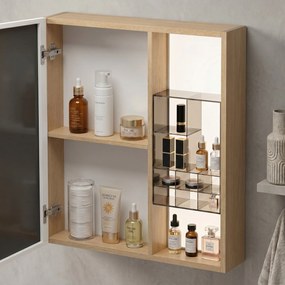 Комплект мебели за баня с мивка Sora DE07-70 Oak 70CM