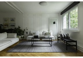 Светлосив вълнен килим 120x180 cm Beverly - Agnella