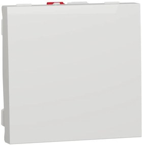 SE Еднополюсен ключ 2 мод. цвят Бял Unica  - NU320118