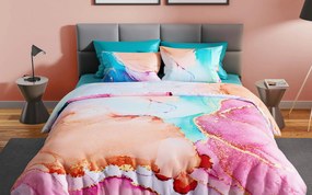 2 части, 150/220 см.; Ранфорс 100 памук Спално бельо 03313