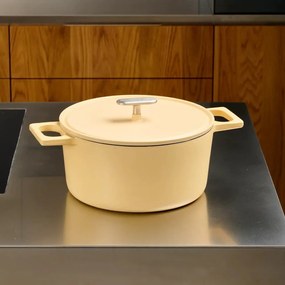 Касерола от излято желязо с капак подходяща за индукционен котлон 5,5 l Mattia 3.0 – FABINI